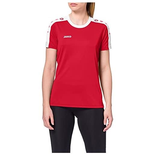 JAKO trikot striker ka, maglietta unisex, multicolore (rosso/bianco), 128 (taglia produttore: m)