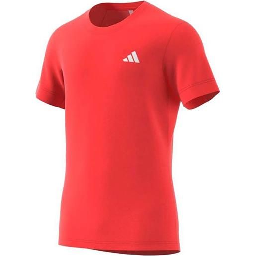 Adidas freelift short sleeve t-shirt rosso s uomo