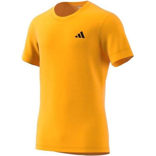 Adidas freelift short sleeve t-shirt giallo s uomo