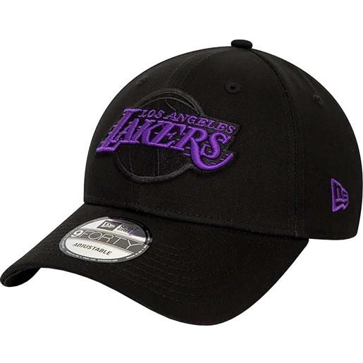 NEW ERA cappellino side patch 9forty lakers