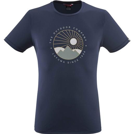 Lafuma - t-shirt leggera e traspirante - corporate tee m eclipse blue per uomo - taglia s, m, l, xl