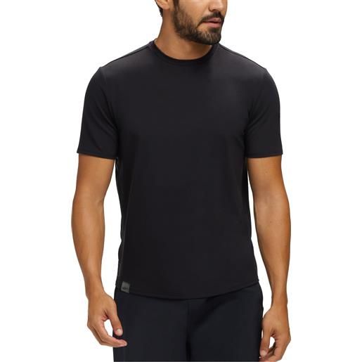 Hoka - t-shirt da trail/running - Hoka essential tee m black per uomo - taglia s, m, l - nero