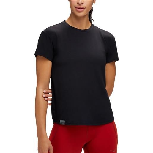 Hoka - t-shirt da trail/running - Hoka essential tee w black per donne - taglia xs, s, m, l - nero