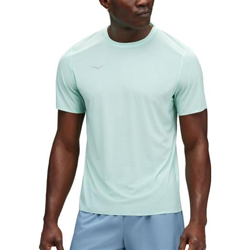 Hoka - t-shirt da trail/running - airolite run tee m cloudless per uomo - taglia s, m, l, xl - blu