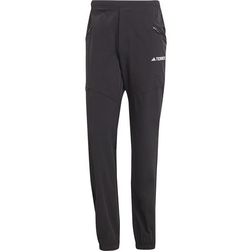 Adidas - pantaloni da trekking - xperior pants m black per uomo in pelle - taglia 38,40,42,44,46 - nero