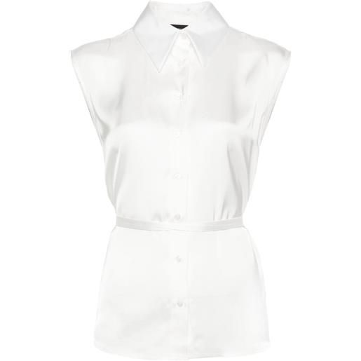 Fabiana Filippi camicia smanicata - bianco
