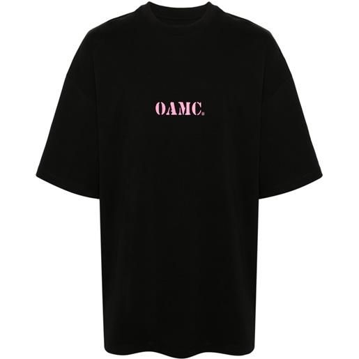OAMC t-shirt con stampa - nero