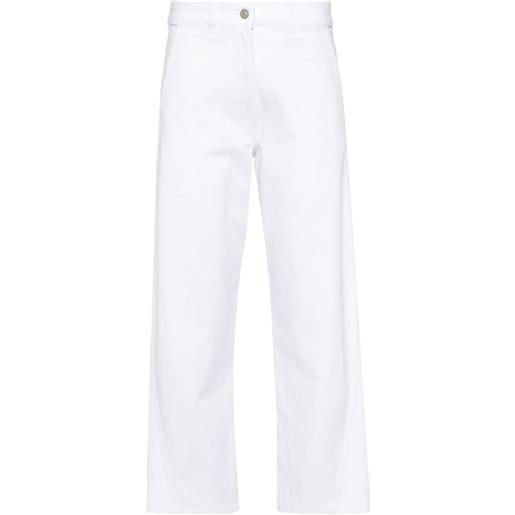 Fabiana Filippi jeans a vita alta - bianco