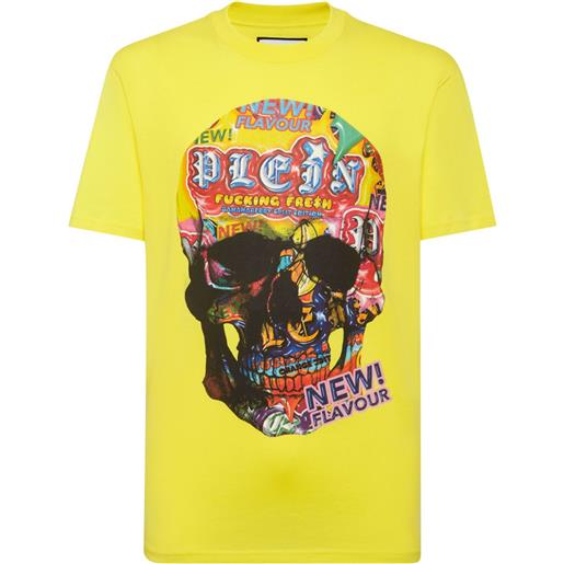Philipp Plein t-shirt tutti frutti - giallo