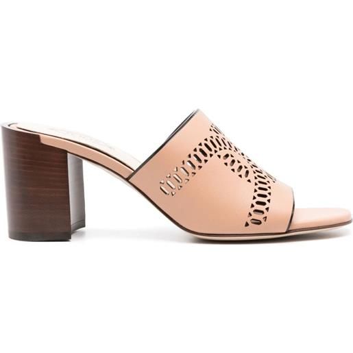 Tod's mules kate 75mm - rosa