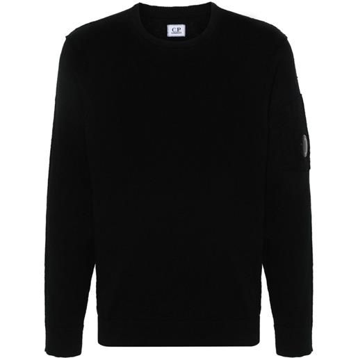 C.P. Company maglione con decorazione - nero