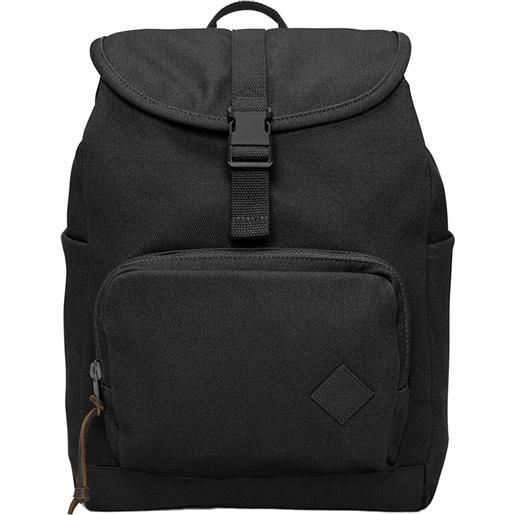 Timberland canvas x leather 18l backpack nero