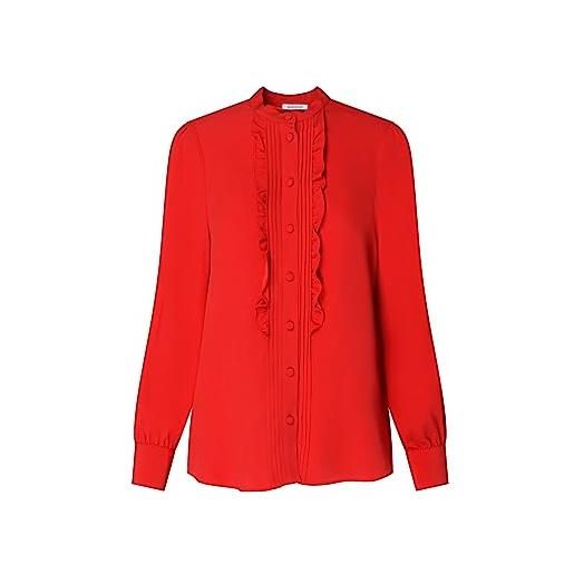 Seidensticker camicia a maniche lunghe vestibilità regolare donna, colore: rosso, 50