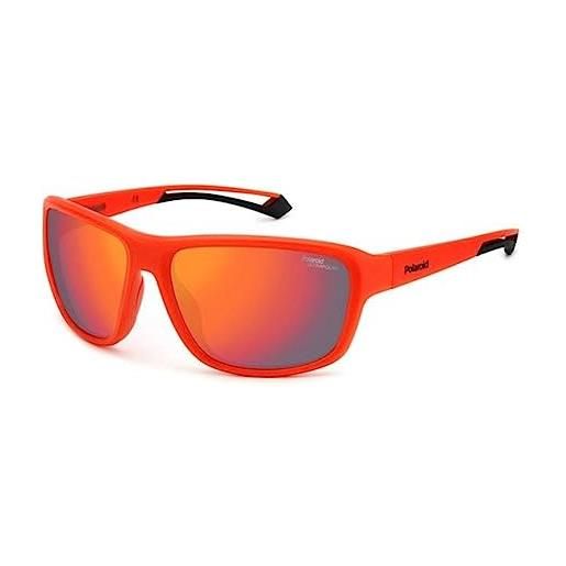Polaroid pld 7049/s sunglasses, 2m5 matte orange, 62 unisex