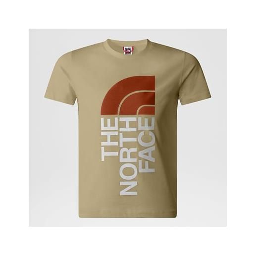 TheNorthFace the north face t-shirt ascent da ragazzi khaki stone multicolor taglia m donna