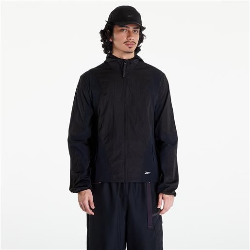 Reebok paneled running jacket black