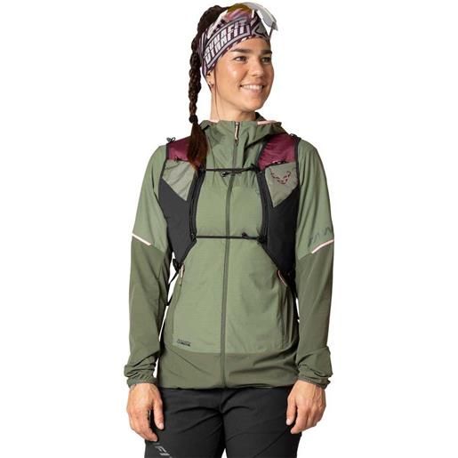 Dynafit traverse alpha jacket verde s donna