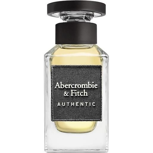 Abercrombie & Fitch profumi da uomo authentic eau de toilette spray
