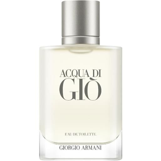 Armani profumi-da-uomo acqua-di-gio-homme. Eau de toilette spray - ricaricabile 50 ml (1.078,80 € / 1 l)