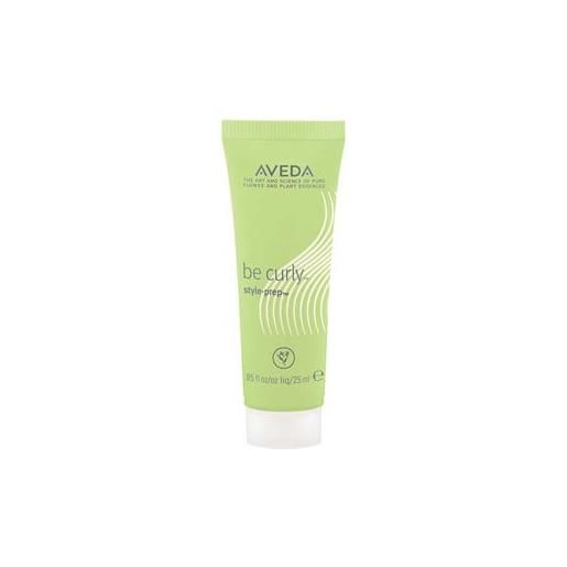 Aveda hair care treatment be curly. Style-prep