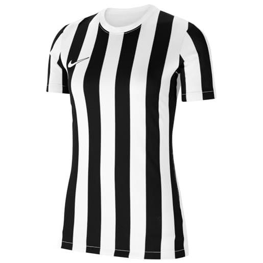 Nike cw3816-100 dri-fit division 4 t-shirt donna white/black/black xs