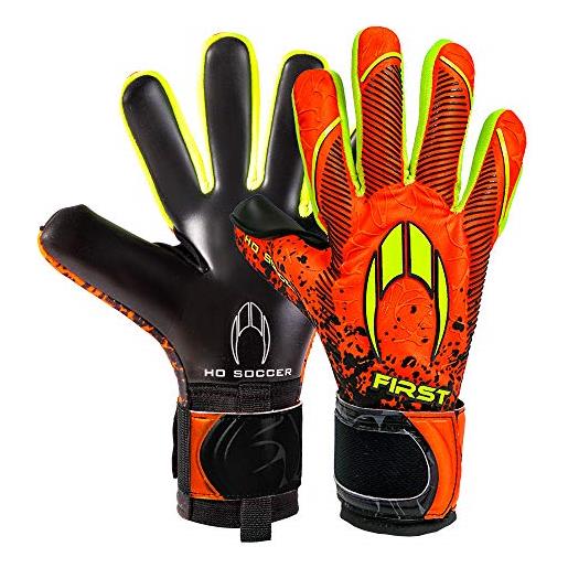 HO Soccer guante portero first superlight color: fluo orange/black/lime - talla: 10