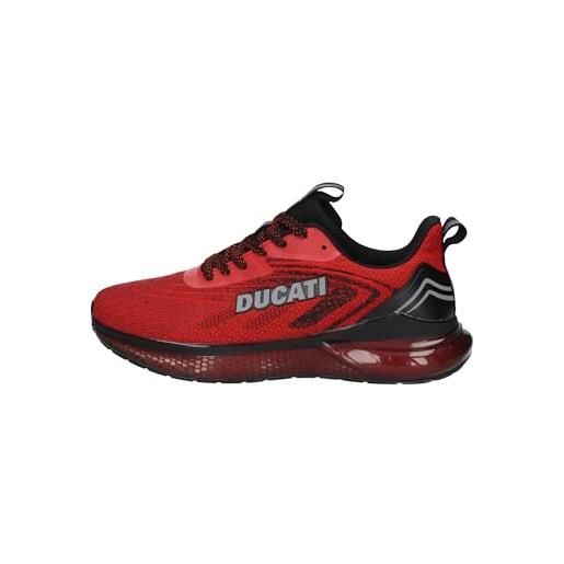 DUCATI sneakers uomo rosso du23m106 rosso 44