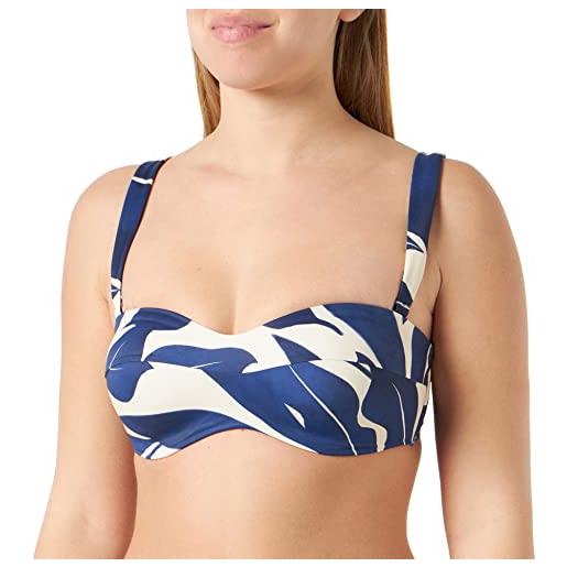 Triumph summer allure dp, bikini top, donna, combinazione di luce blu, 44 / d