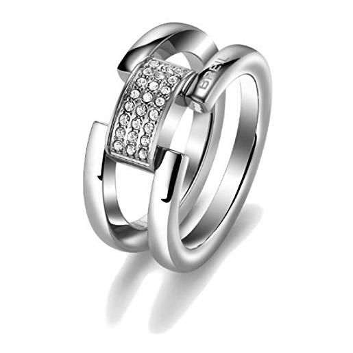 Breil anello donna collezione breilogy con pietre multiple in crystal jewellery
