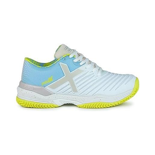 Munich padx, scarpe da ginnastica unisex-adulto, bianco, 38 eu