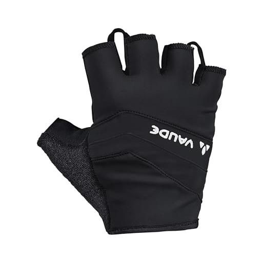 Vaude, guanti da ciclismo da uomo active gloves, uomo, 044820510900, nero - black uni, 9