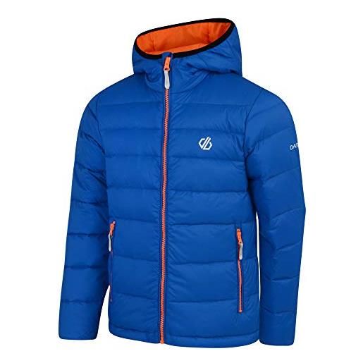Regatta dare 2b reload-giacca invernale con cappuccio e imbottitura in piuma d'anatra, bambini, oxford blu, 13