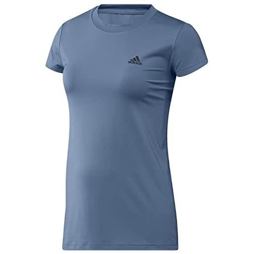 adidas maternity t, t-shirt donna, altered blue/black, xs