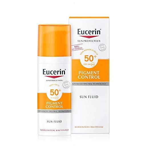 Eucerin sun fluid pigment control spf 50+ crema solare antipigmentante 50 ml