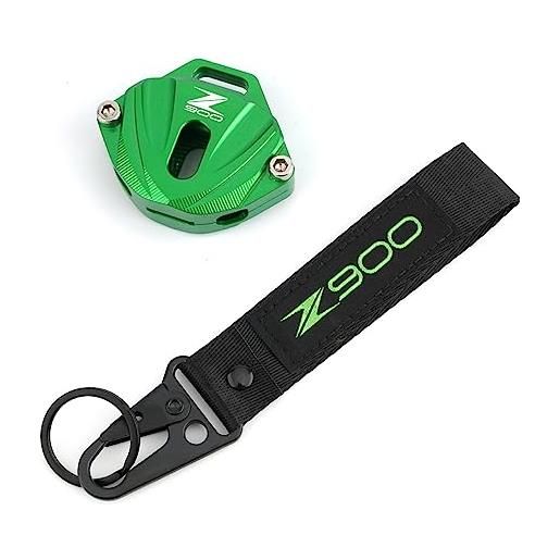 SKEPPY cnc caso della copertura chiave borsette proteciton portachiavi portachiavi per kawasaki z900 z900rs z650 2020 2021 2022 accessori moto ( colore: key shell z900 , misurare: 1 )