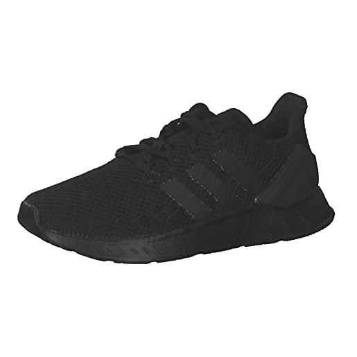 Adidas questar flow nxt k, scarpe da corsa unisex - bambini e ragazzi, nucleo nero/bianco/grigio sei, 28 eu