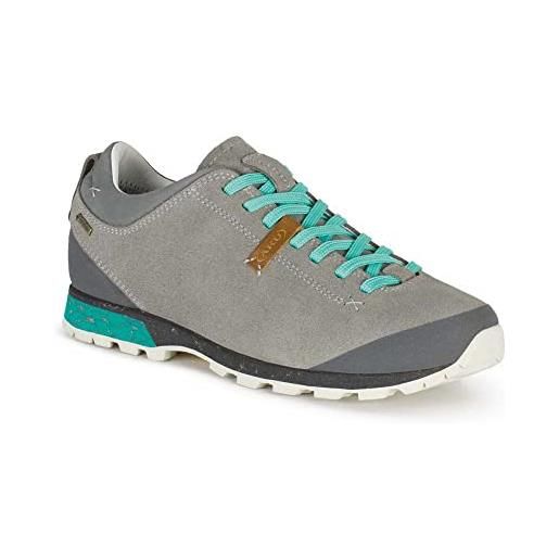 AKU bellamont iii suede gtx w's, stivali senderismo donna, grigio giada, 37.5 eu