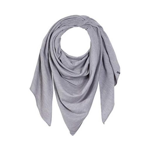 Enter the Complex® sciarpa da donna, sciarpa triangolare, 100% lana merino, beige. , 240 x 100 cm
