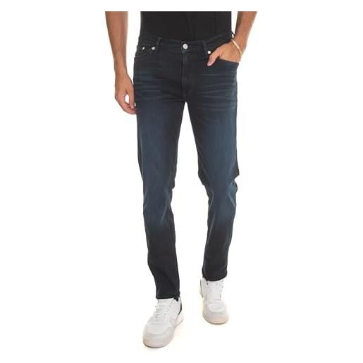 GANT extra slim active recover jeans, black vintage, 46 it (32w/32l) uomo