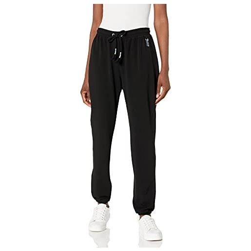 Juicy Couture novelty tip jogger pantaloni casual, nero scuro, l donna
