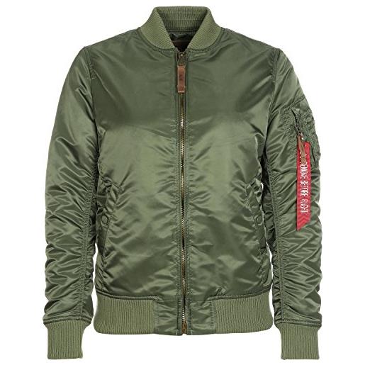 Alpha industries 1 vf 59 giacca da donna con bomber, sage-green