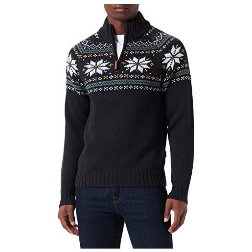 BLEND maglione lavorato a maglia, 194007/nero, 2xl uomo