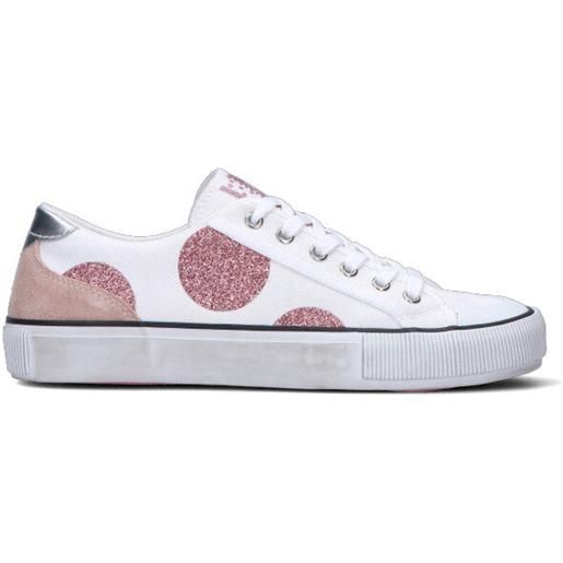MANILA GRACE sneaker donna bianca/rosa
