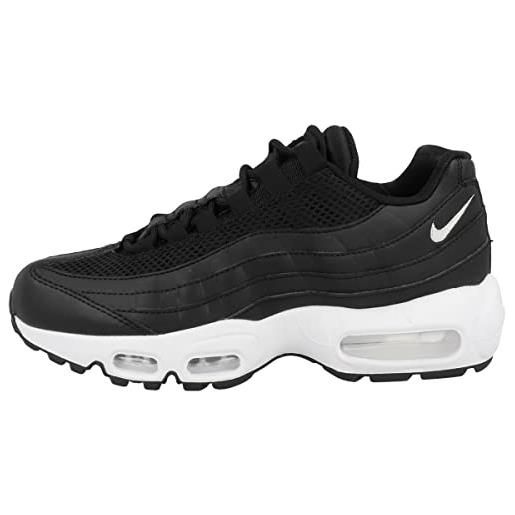 Nike air max 95, sneaker donna, black/white-black, 36 eu