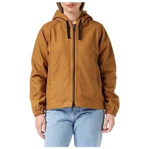 G-STAR RAW women's wool hoody jacket , marrone (oxide ocre d22038-b965-1329), m