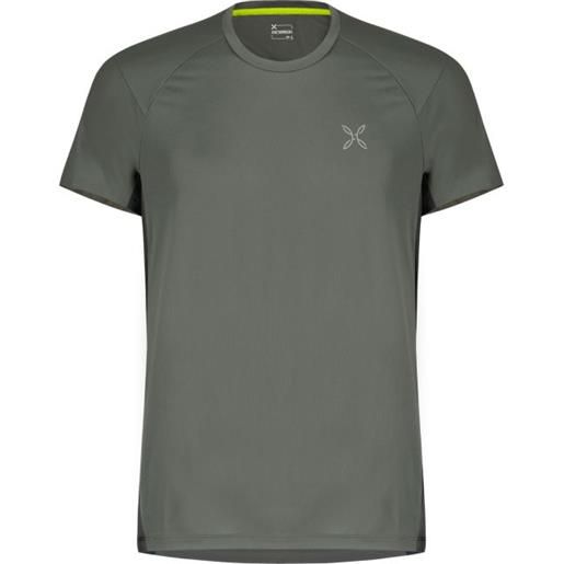 NEWTONE t-shirt join uomo verde salvia/verde lime