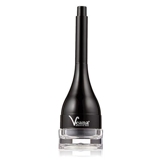 Veana, eyeliner in gel, collezione mineral line, argento (iron), 3 g