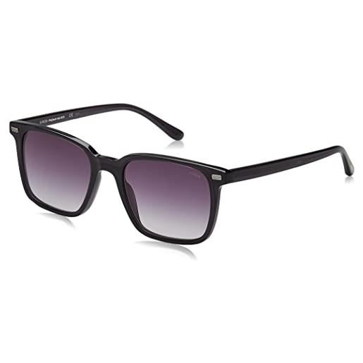 Lozza sl4290 0705 sunglasses plastic, standard, 54, shiny transparent dark grey, unisex-adulto