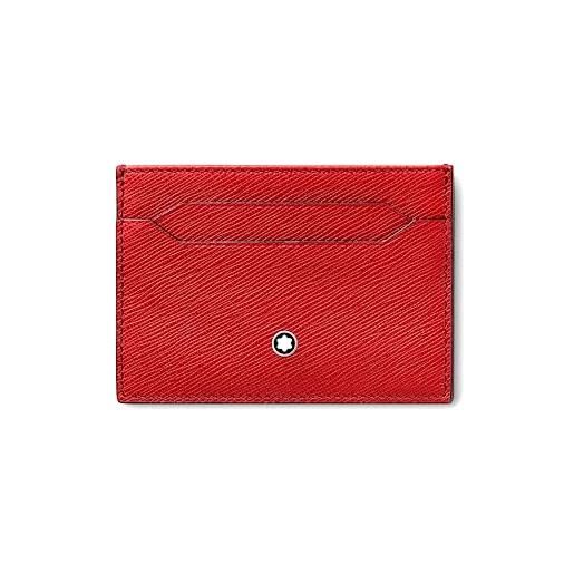 Montblanc carteira portafoglio, adulti unisex, rosso (rosso) taglia unica