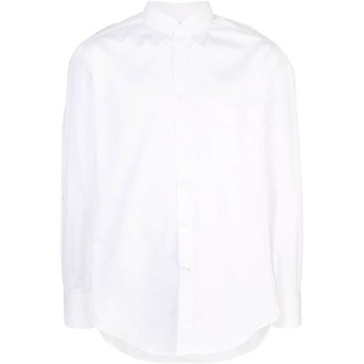 Brunello Cucinelli camicia a maniche lunghe - bianco